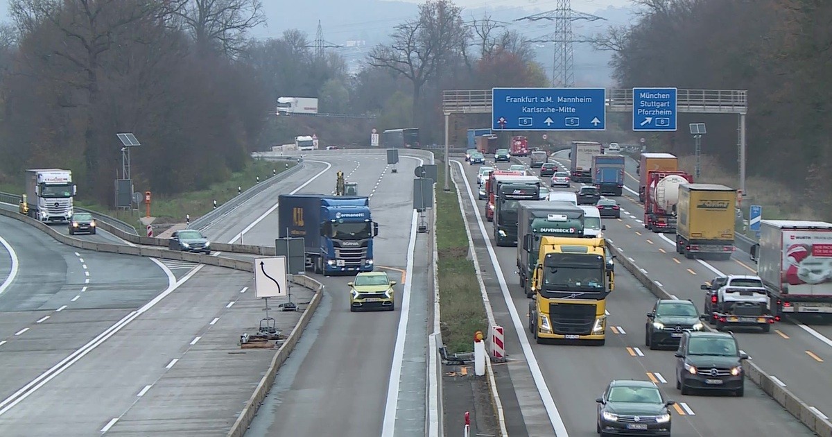 Dreieck Karlsruhe: Baustelle Bei A 5 Bleibt Länger | Baden TV