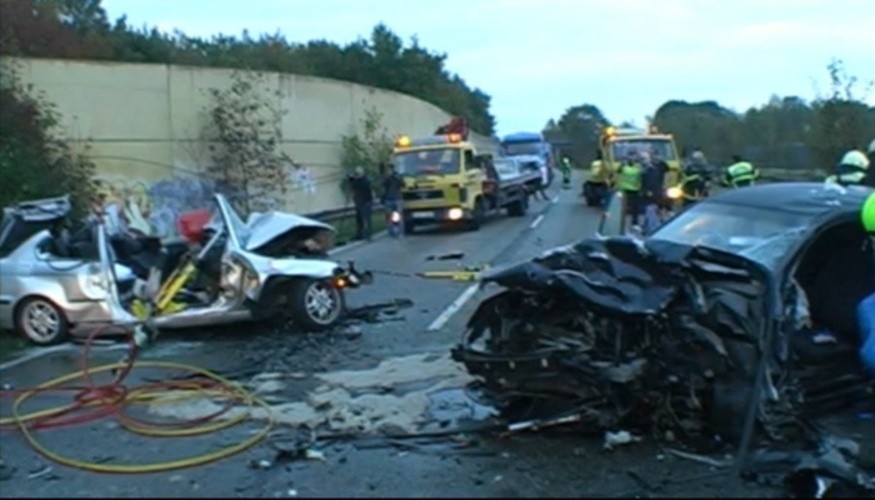 T Dlicher Unfall Auf Der B Baden Tv